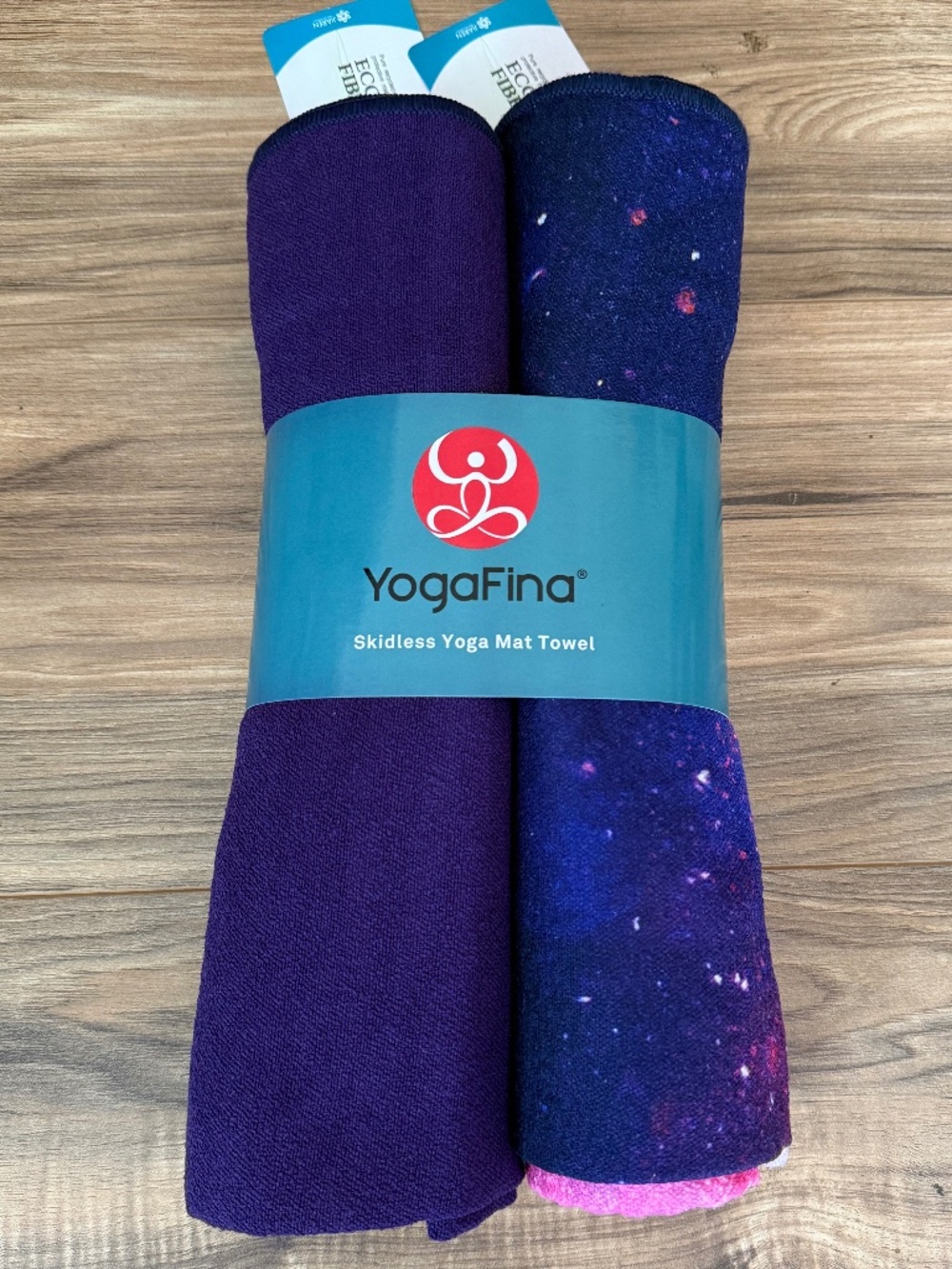 2 pack of Yogafina Yoga Towels